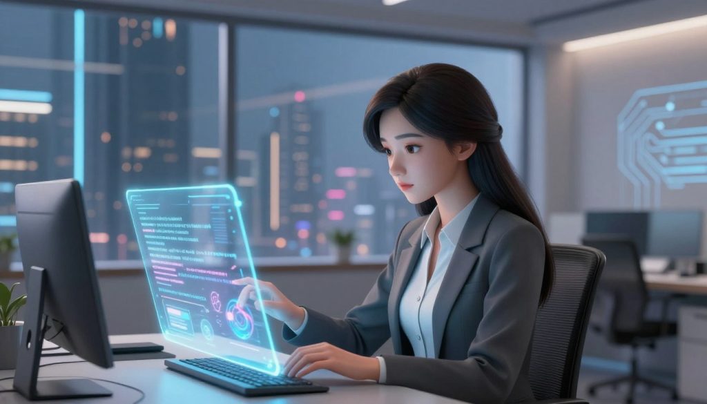 ai girl narrative