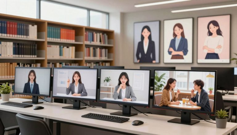 ai girl template library