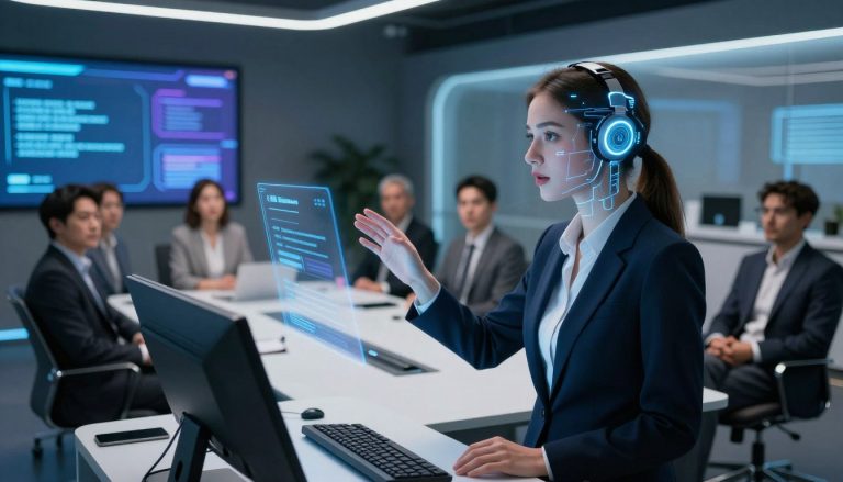 ai girl voice narrative