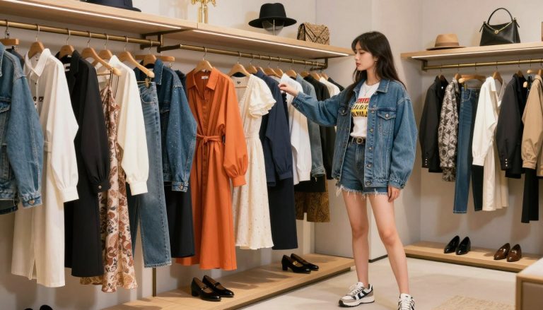 ai girl wardrobe styling