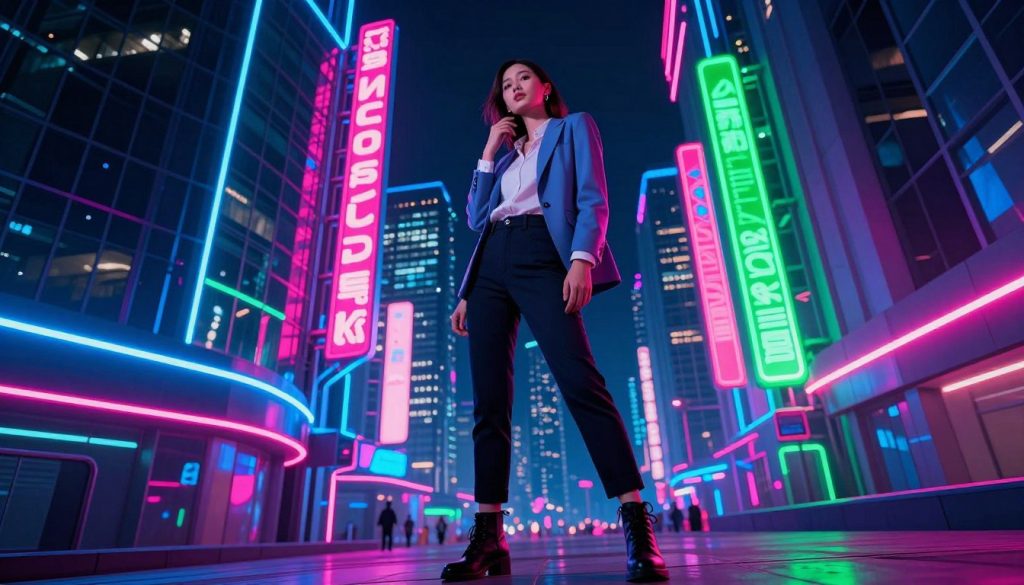 neon glow