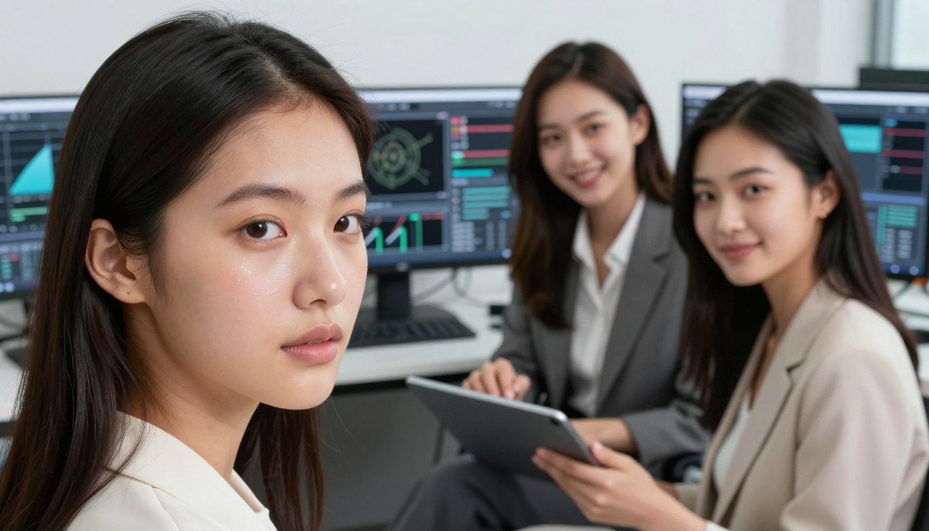 neural rendering girls